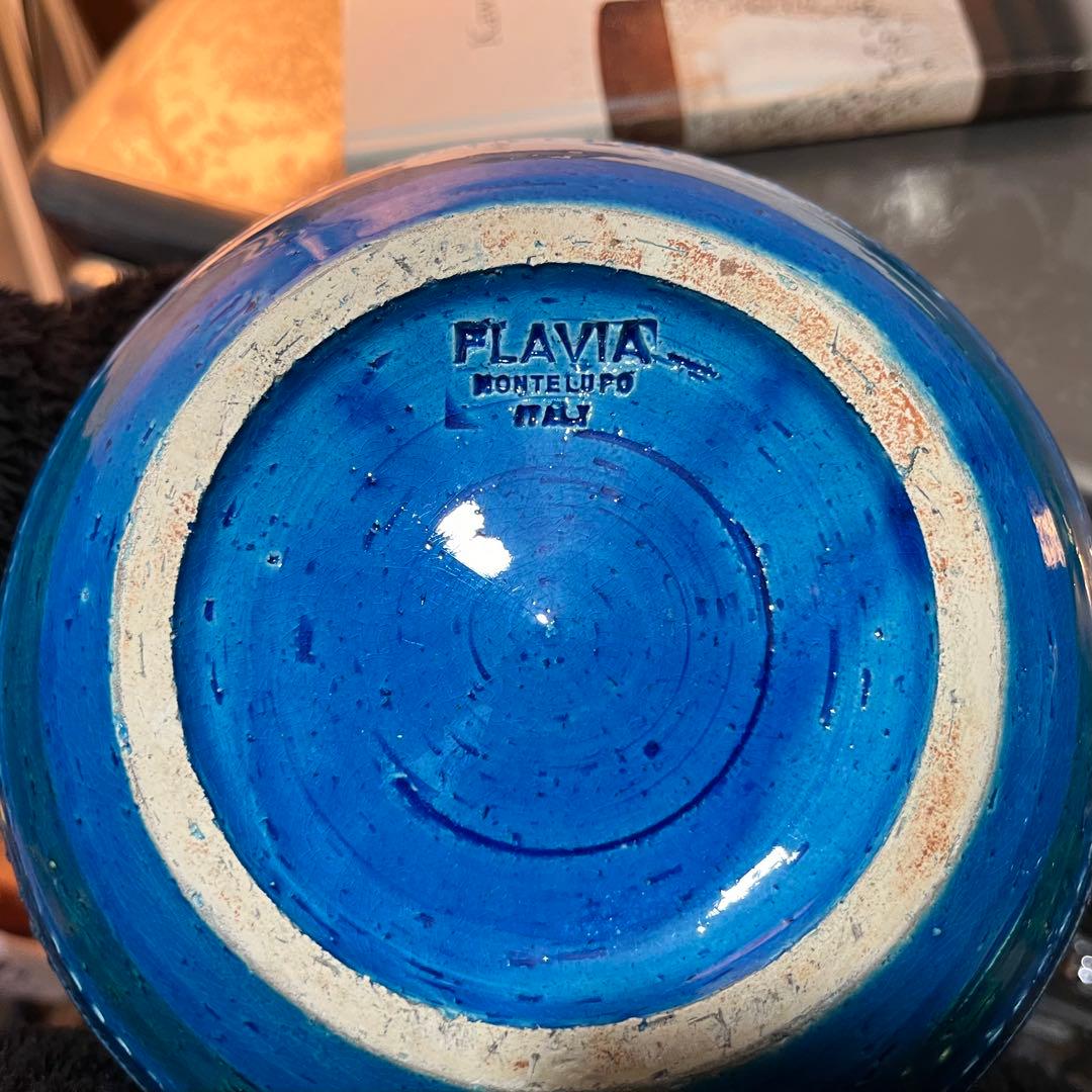 ビトッシ リミニブルーフラワーベース フラビア フラワーベース