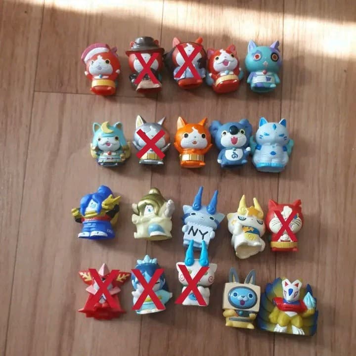 妖怪ウォッチ フィギュア ソフビ 指人形 13体セット - メルカリ