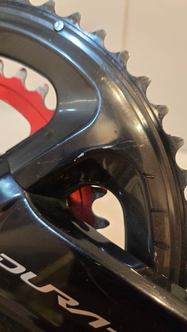 【値引き中‼️】DURA-ACE 91系53/36 90°楕円ギア 175mm