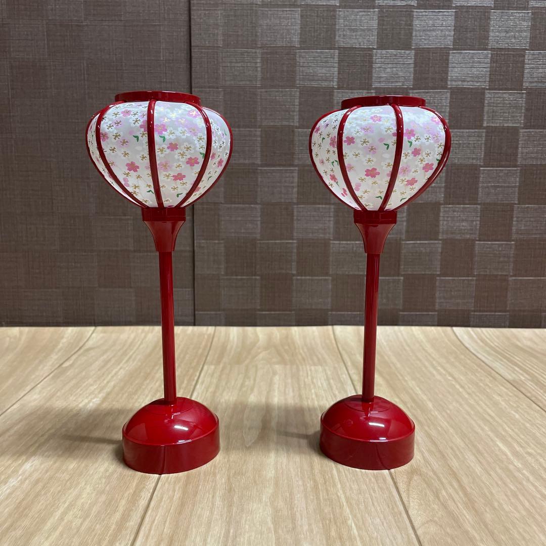 雛人形 桃の節句 雪洞 コードレス 24センチ - メルカリ