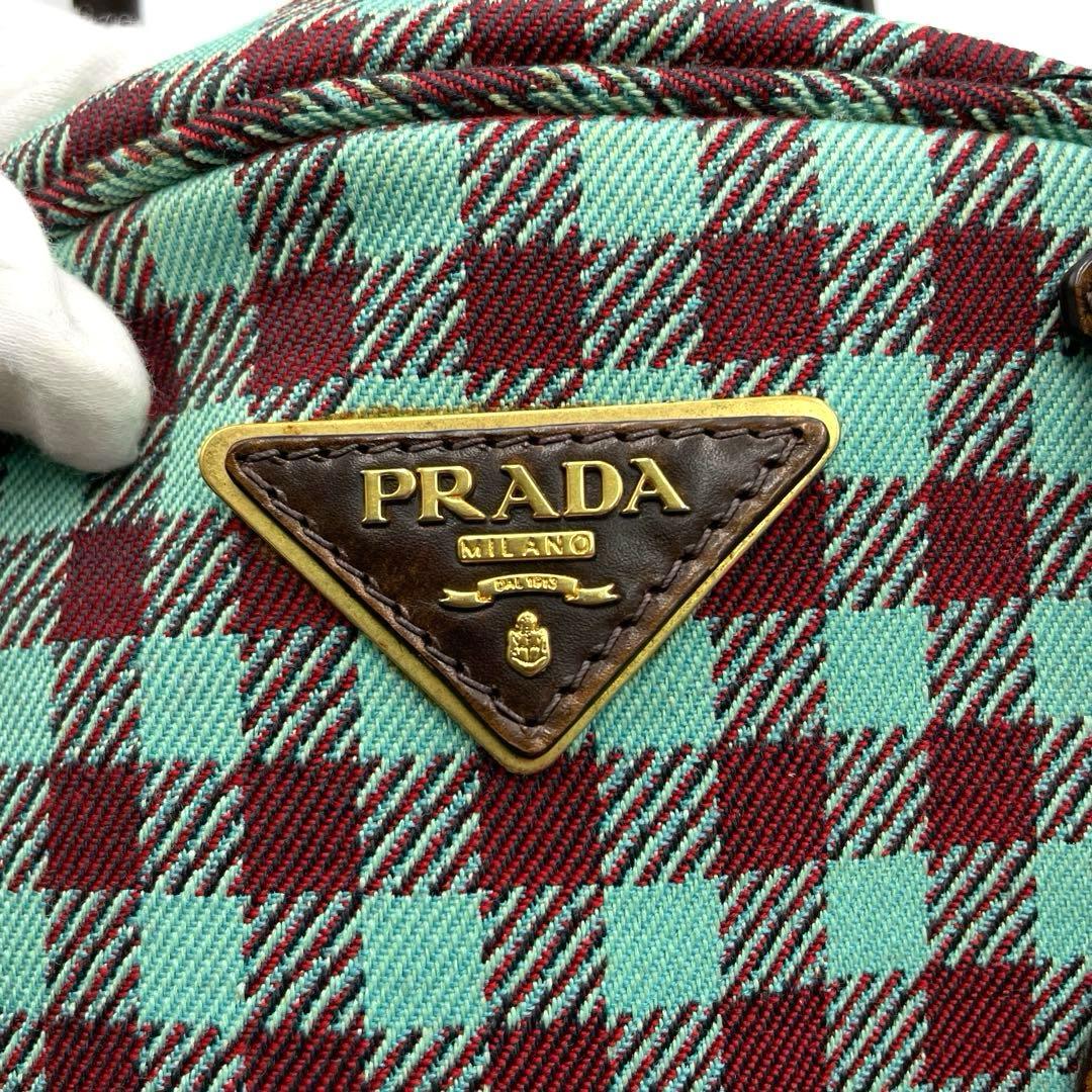 PRADA ボウリングバッグ ハンドバッグ 紗栄子さん着用