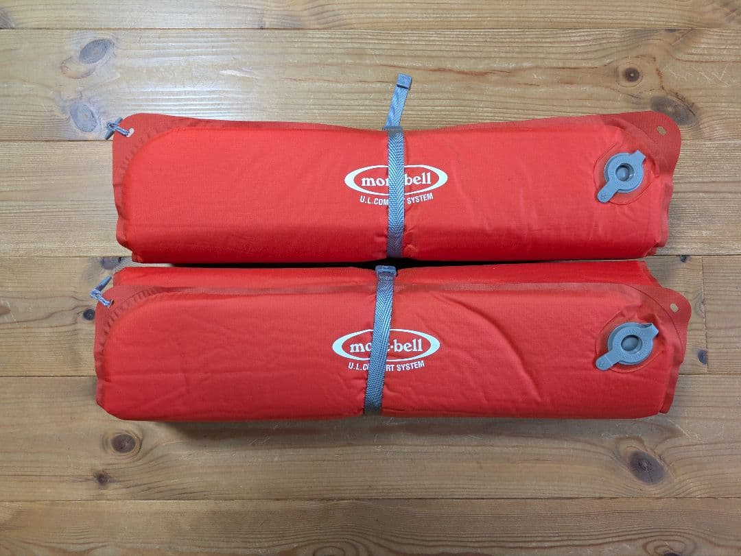 モンベル　アルパインパッド２５ １２０ ２個、ポンプバック付き