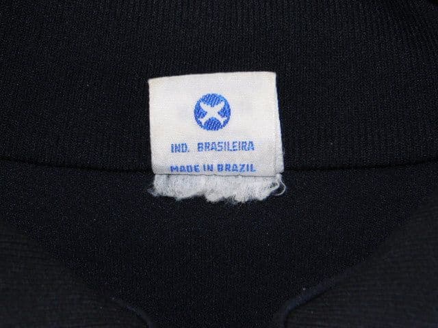 1979年親善試合来日ブラジルサンパウロ州選抜チームジャージ上 JeTCeR 黒