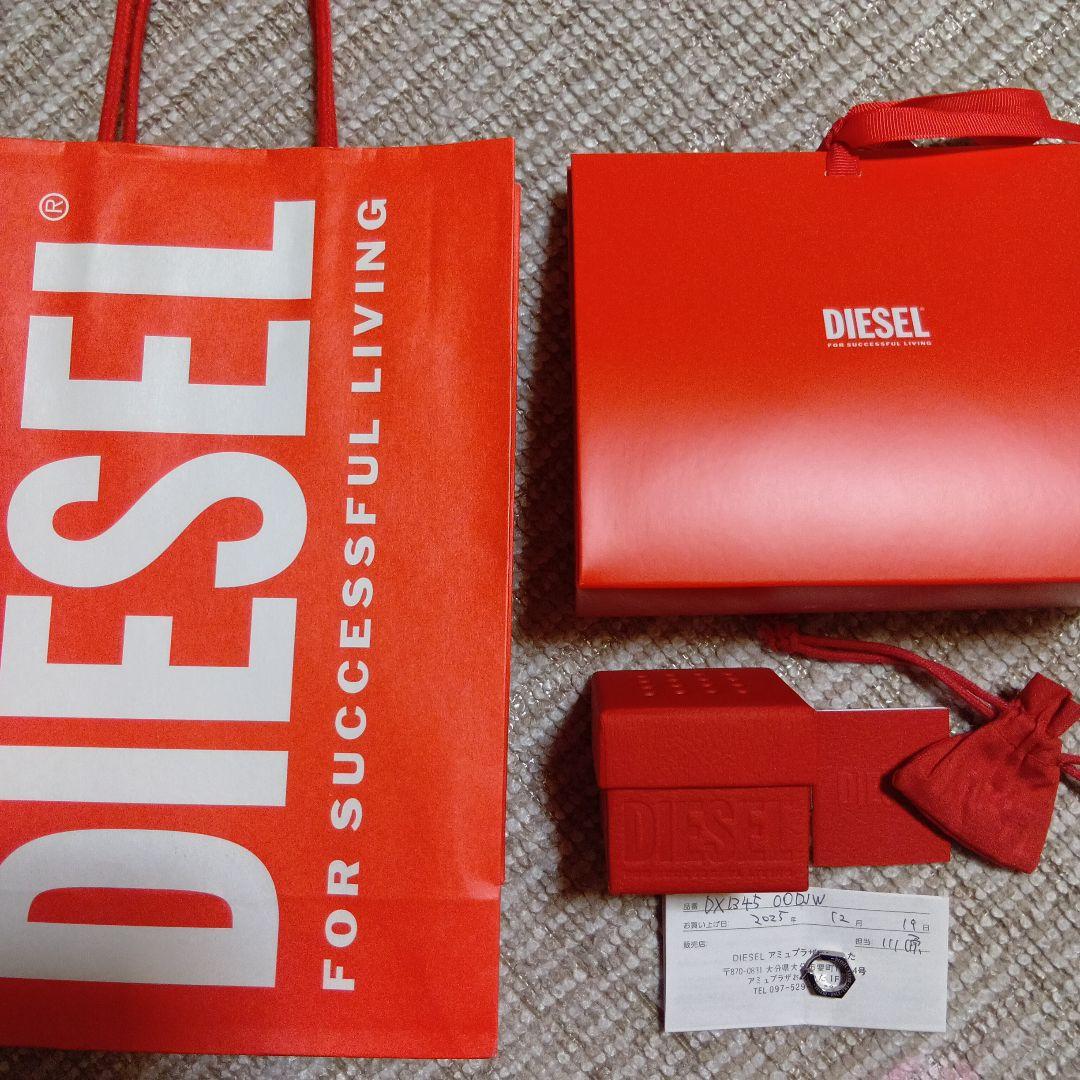 DIESEL DX145 00DW シルバー ピアス(片耳用)