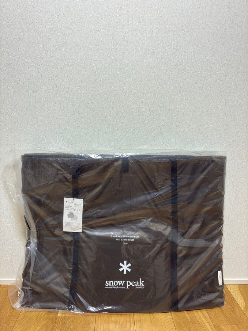 【新品未使用】スノーピーク ランドネストMテントタープセット、マットシートセット