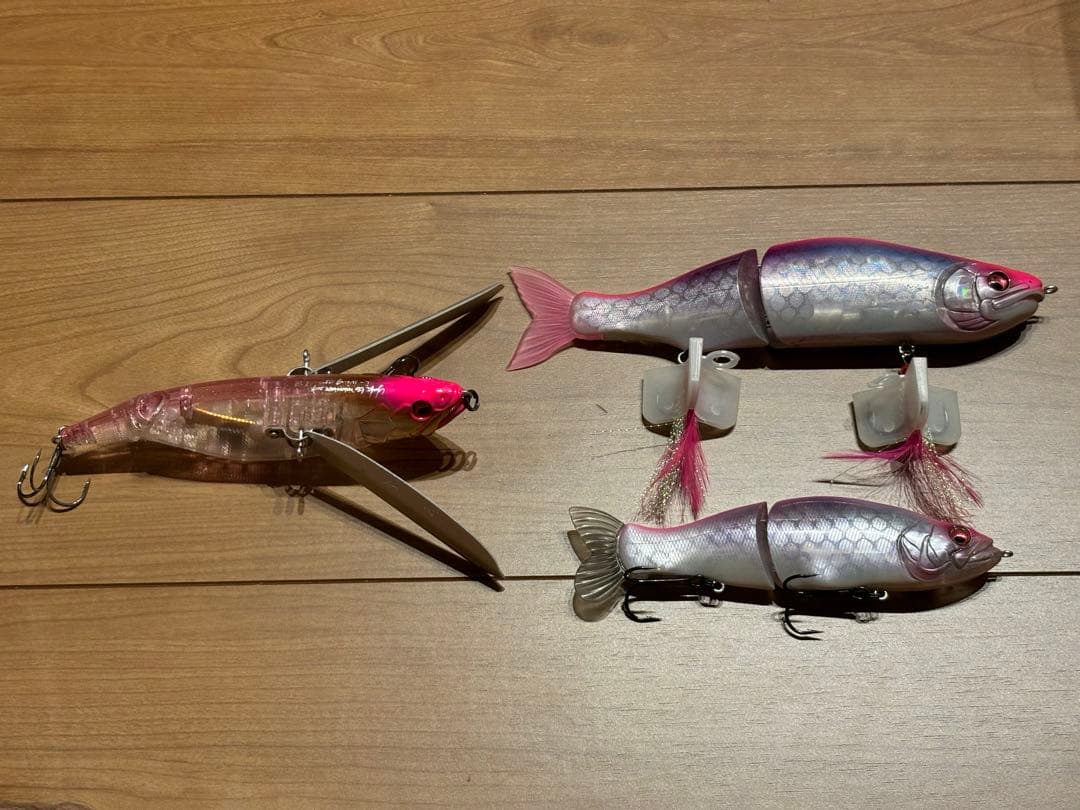 メガバス　アイウィング　アイスライド　ピンク　３点セット