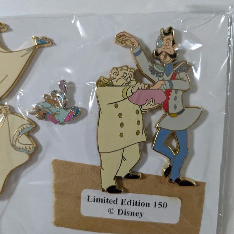 LE150 JDS OLD ディズニー ピンバッジ シンデレラ プリンス レア