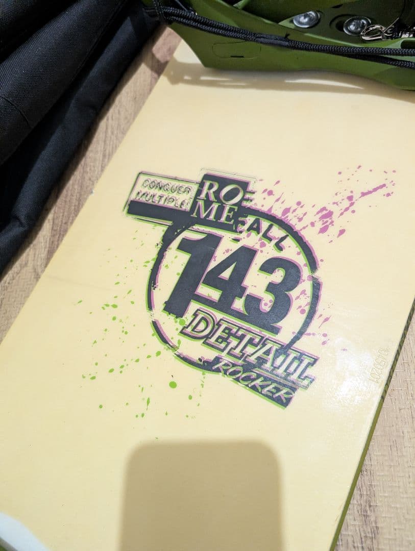 ROME スノーボード 143cm バッグ付き