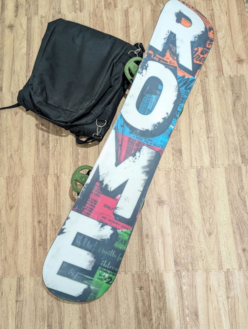 ROME スノーボード 143cm バッグ付き