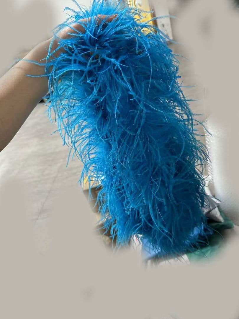 まるまこ 新色オーストリッチフロート 羽根 ボリューム オーダーメイド