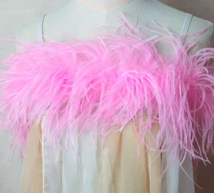 まるまこ 新色オーストリッチフロート 羽根 ボリューム オーダーメイド