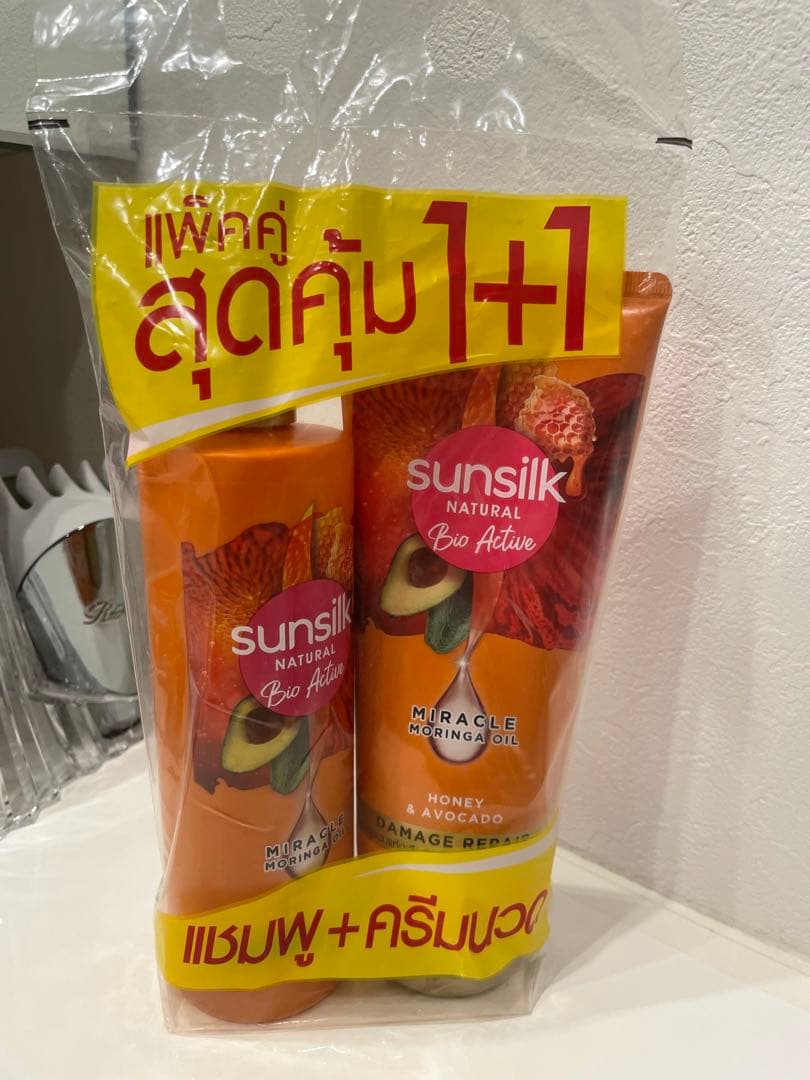 新品】サンシルク ナチュラル シャンプー&コンディショナーセット