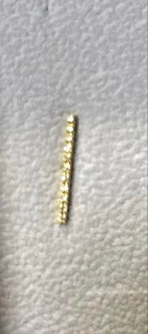 R*a様 blanciris ブランイリス　K18ゴールド バーピアス