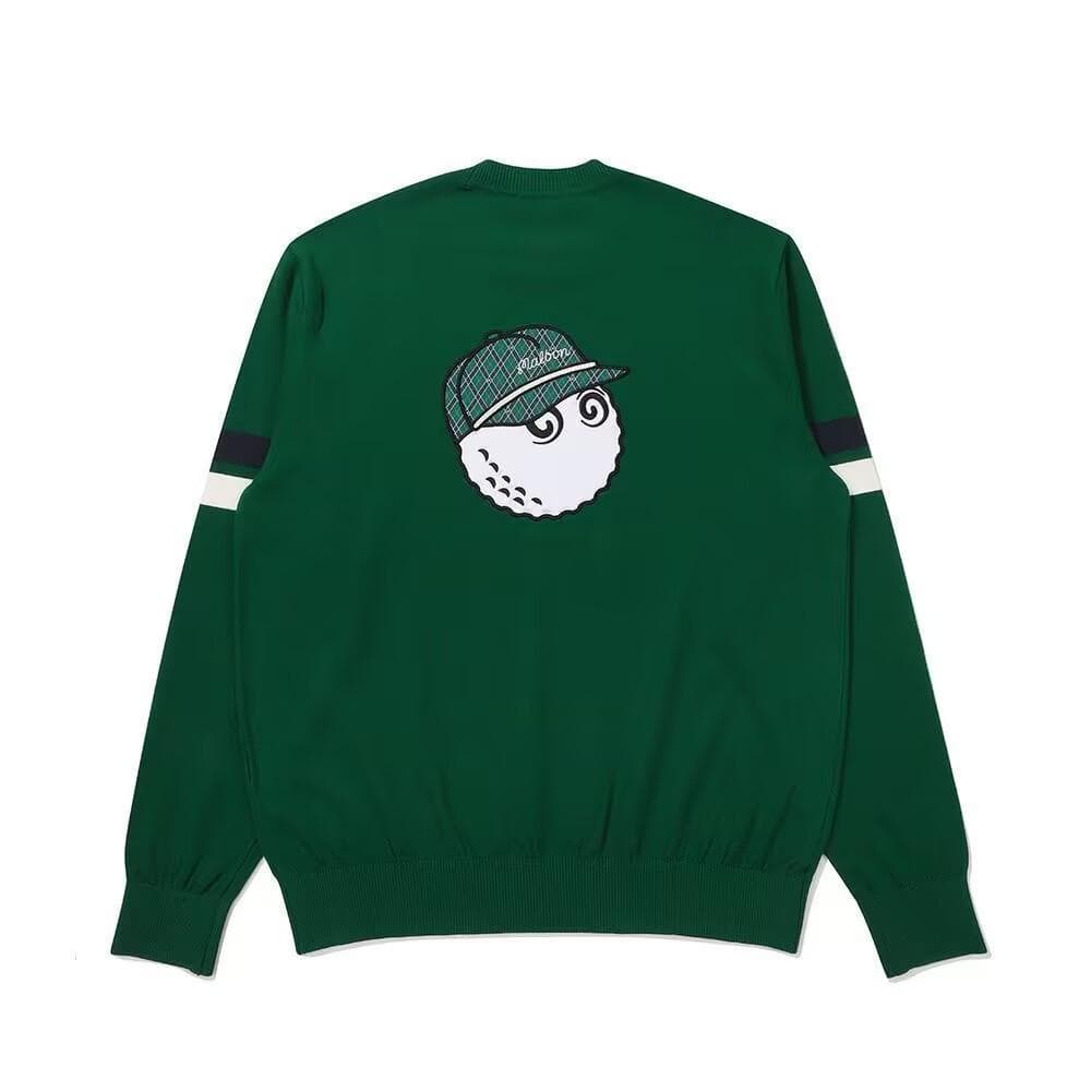 マルボンゴルフ ウェア メンズ 長袖 セーター ニット トップス秋冬春