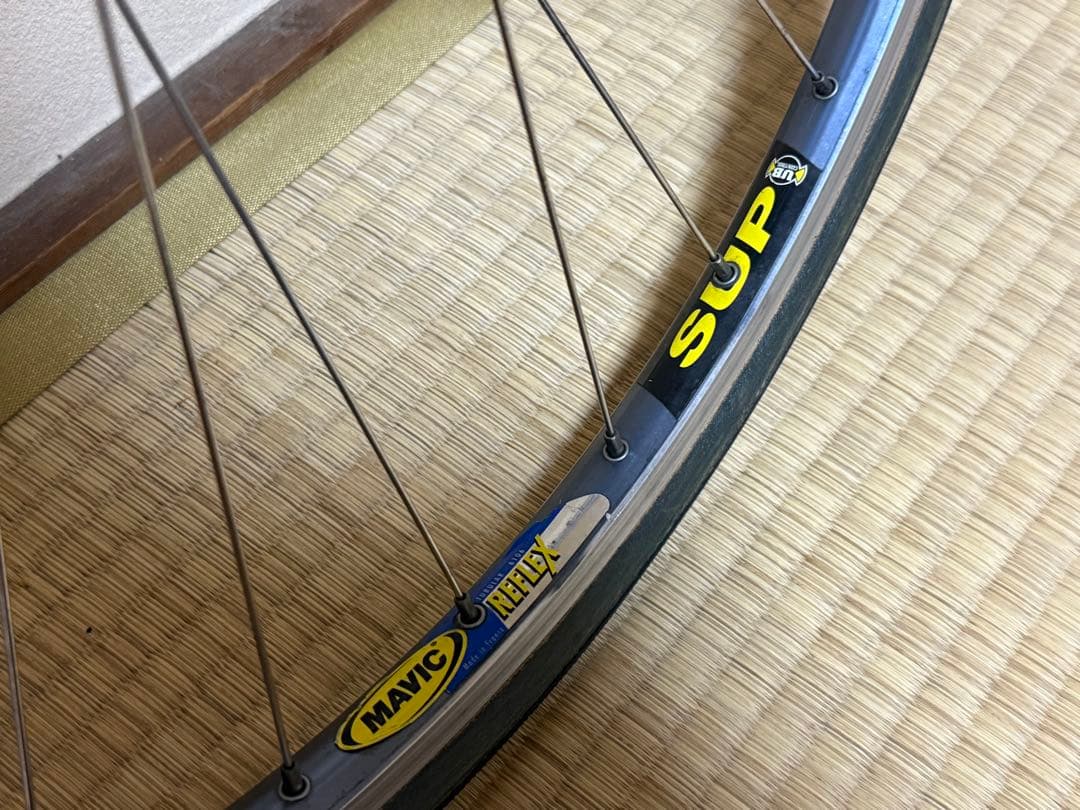 Dura ace 7700 ハブ32h Mavic sup リム　チューブラー