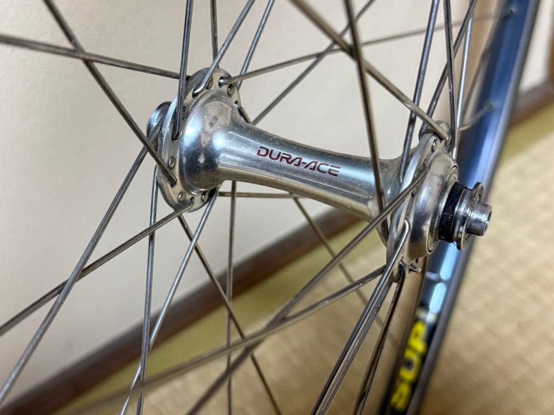 Dura ace 7700 ハブ32h Mavic sup リム　チューブラー