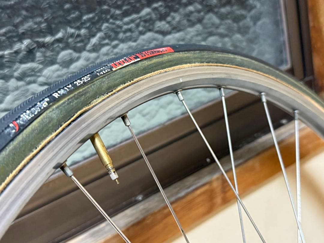 Dura ace 7700 ハブ32h Mavic sup リム　チューブラー