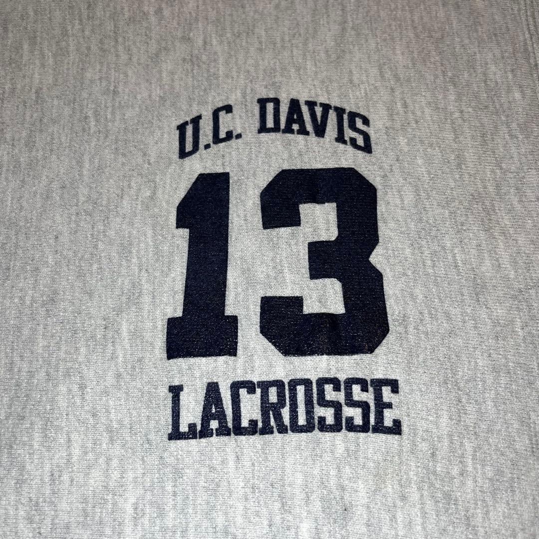 【美品】 80s 両面3段リバースウィーブ M トリコタグ　champion