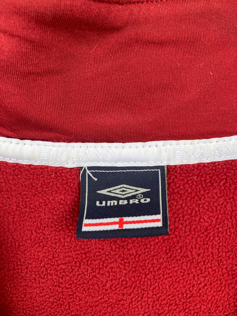 【希少カラー】UMBRO×イングランド代表/ピステドリルトップ スウェット3XL