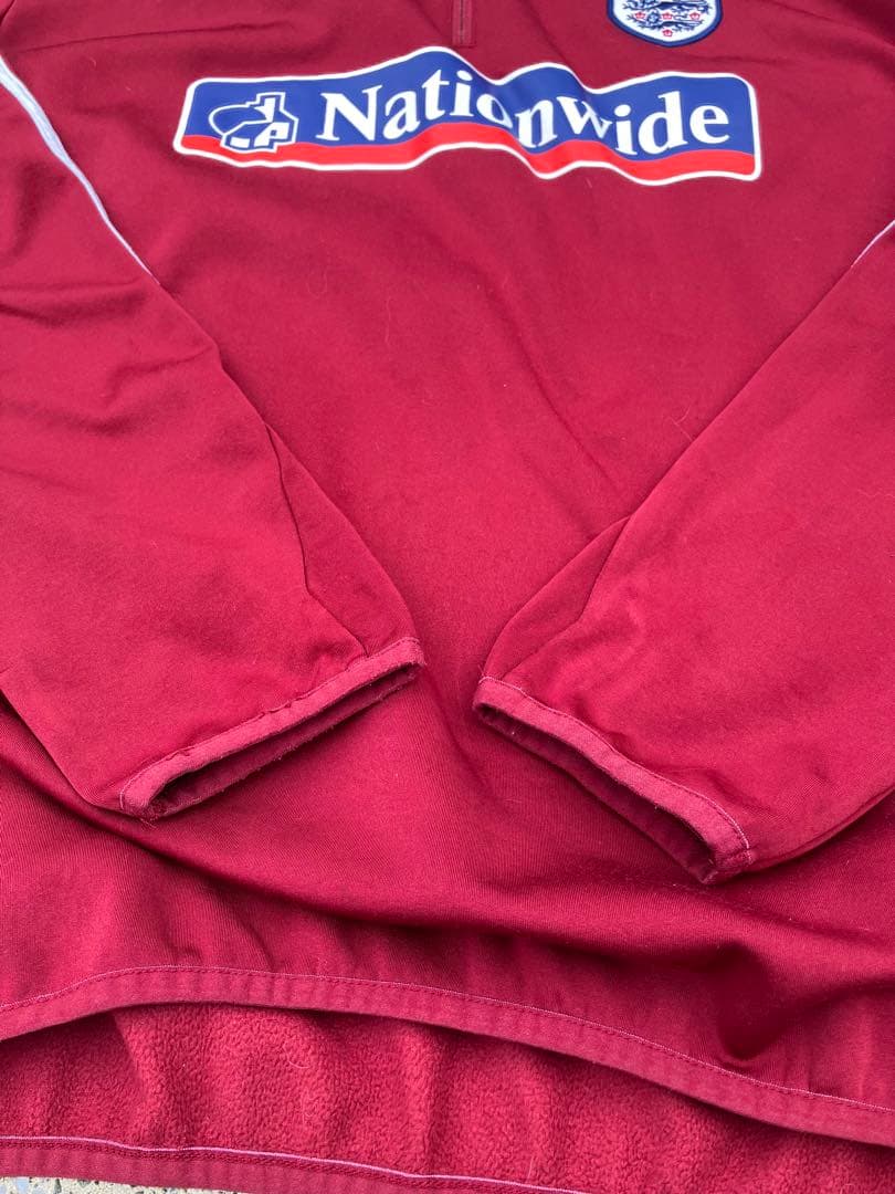 【希少カラー】UMBRO×イングランド代表/ピステドリルトップ スウェット3XL