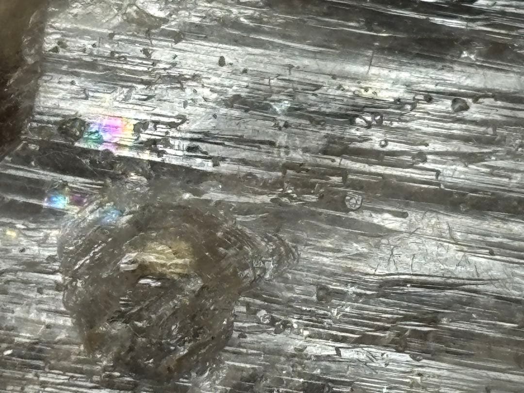 《ブラジル産＊スモーキーエレスチャル＊水入りダブルポイント》