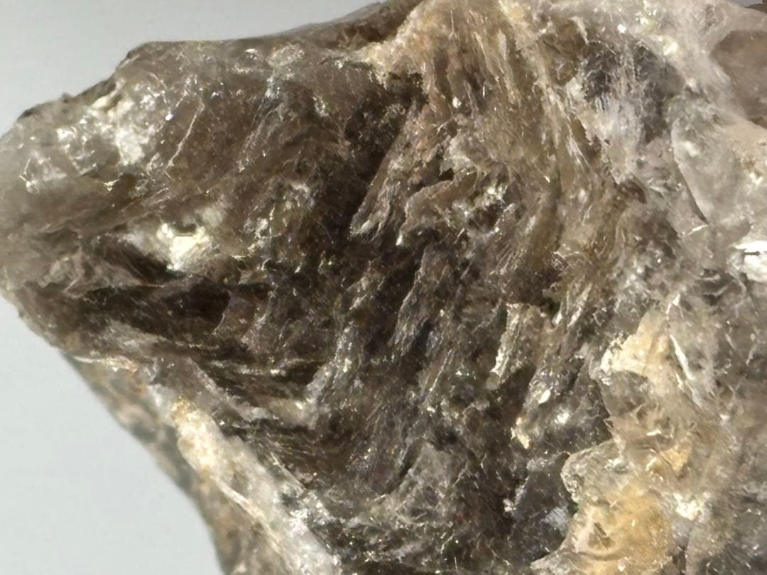 《ブラジル産＊スモーキーエレスチャル＊水入りダブルポイント》