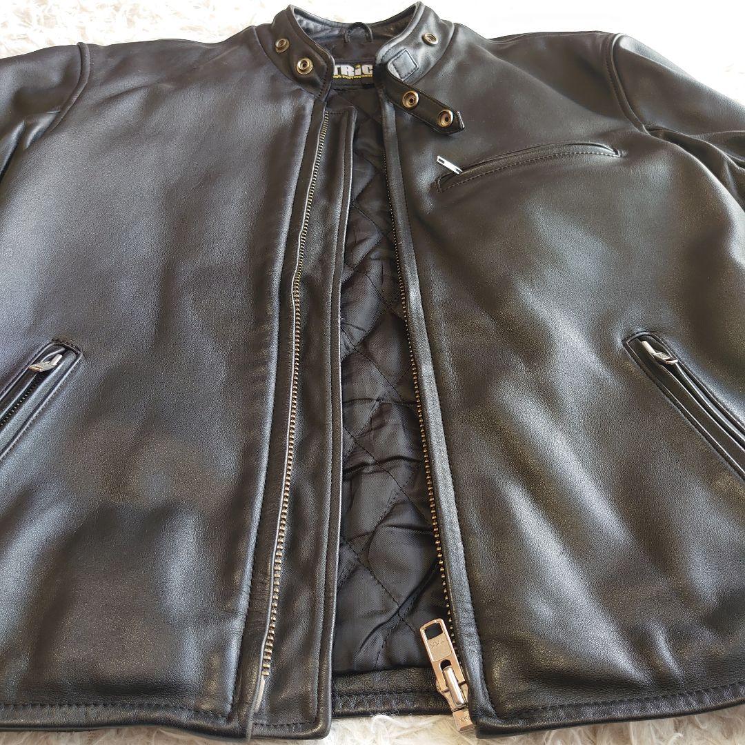 TRICKY トリッキー 牛革 シングルライダース レザージャケット XLサイズ