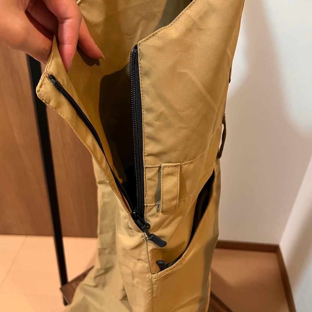 ベージュ サスペンダー付きスノーボードオーバーオールの通販はau PAY