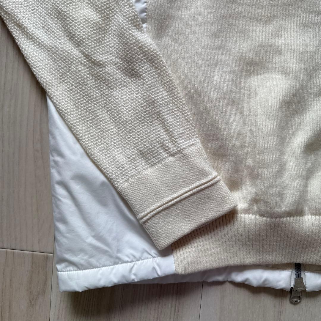 防寒　蓄熱　裏地付　マスターバニー　ニット　ジップアップ　ジャケット　M〜L 4