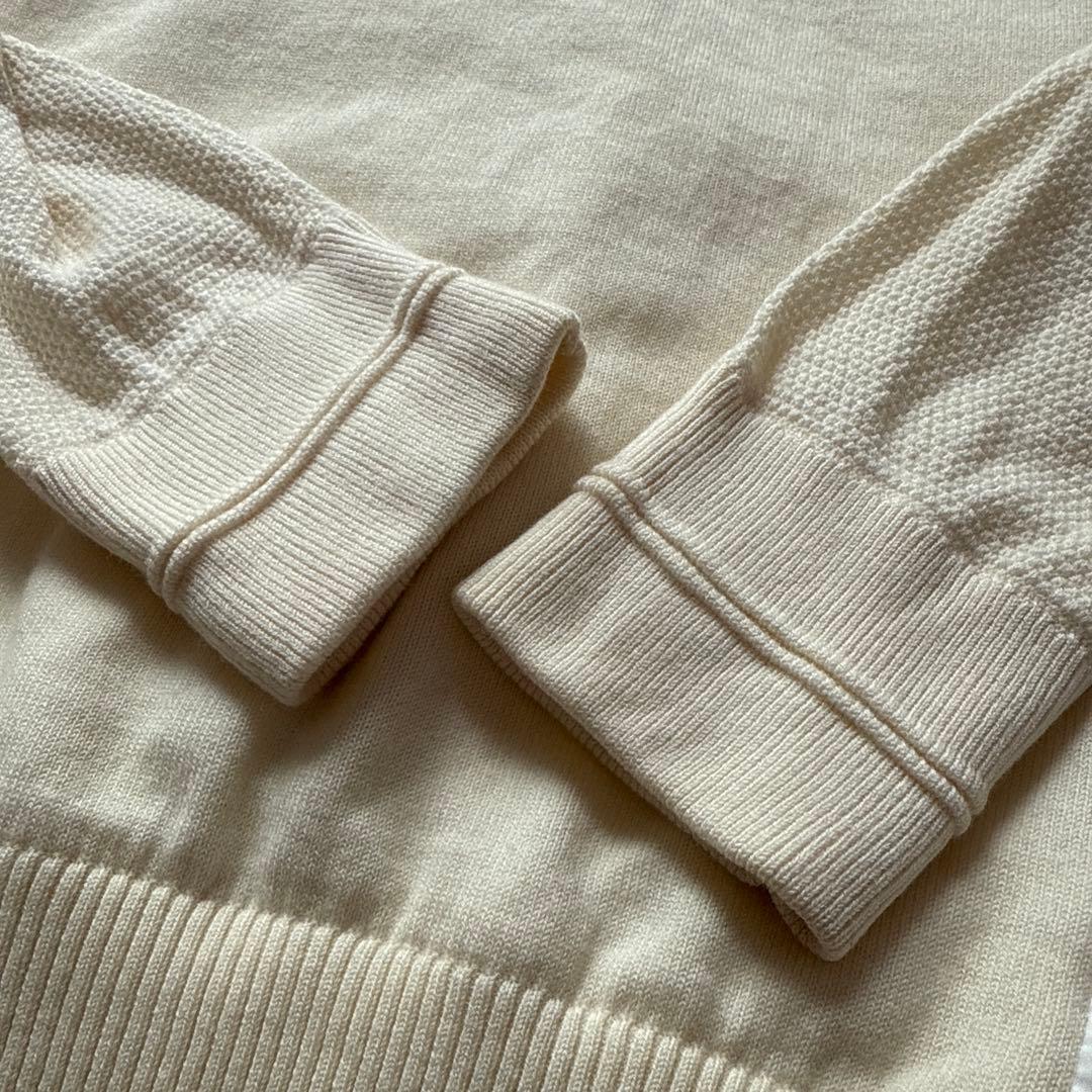 防寒　蓄熱　裏地付　マスターバニー　ニット　ジップアップ　ジャケット　M〜L 4