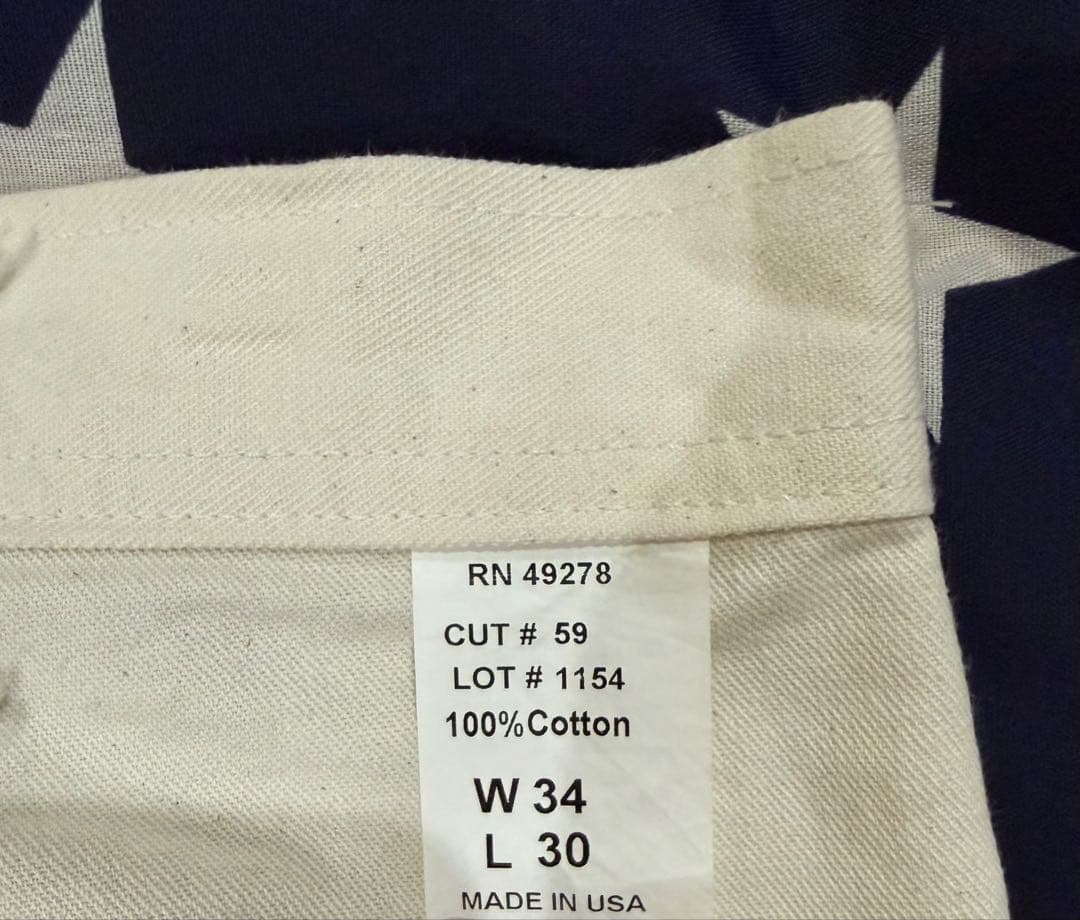 USA製 OLD “Stan Ray ”生成ペインターパンツ W34 I30 ファッション メンズ