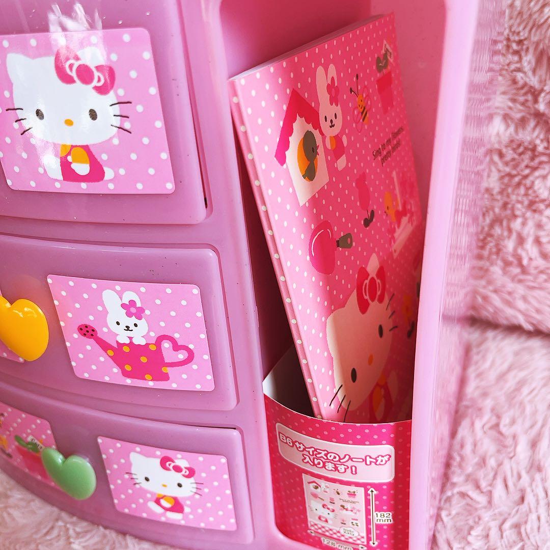希少レア ハローキティ チェスト ステショナリーセット 平成レトロ