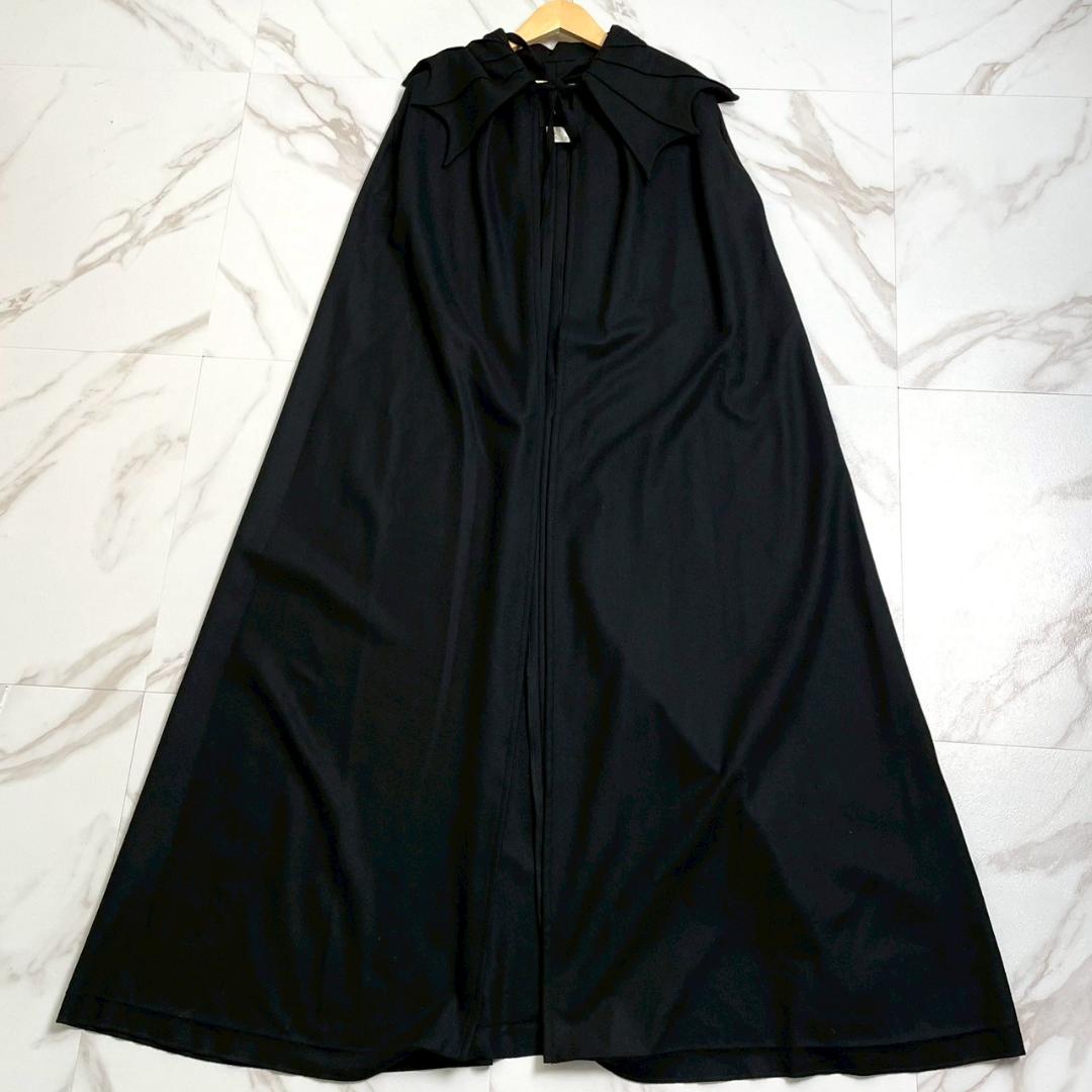 美品　BPN　BLACK PEACE NOW　コウモリ襟　マント　ゴシック　黒