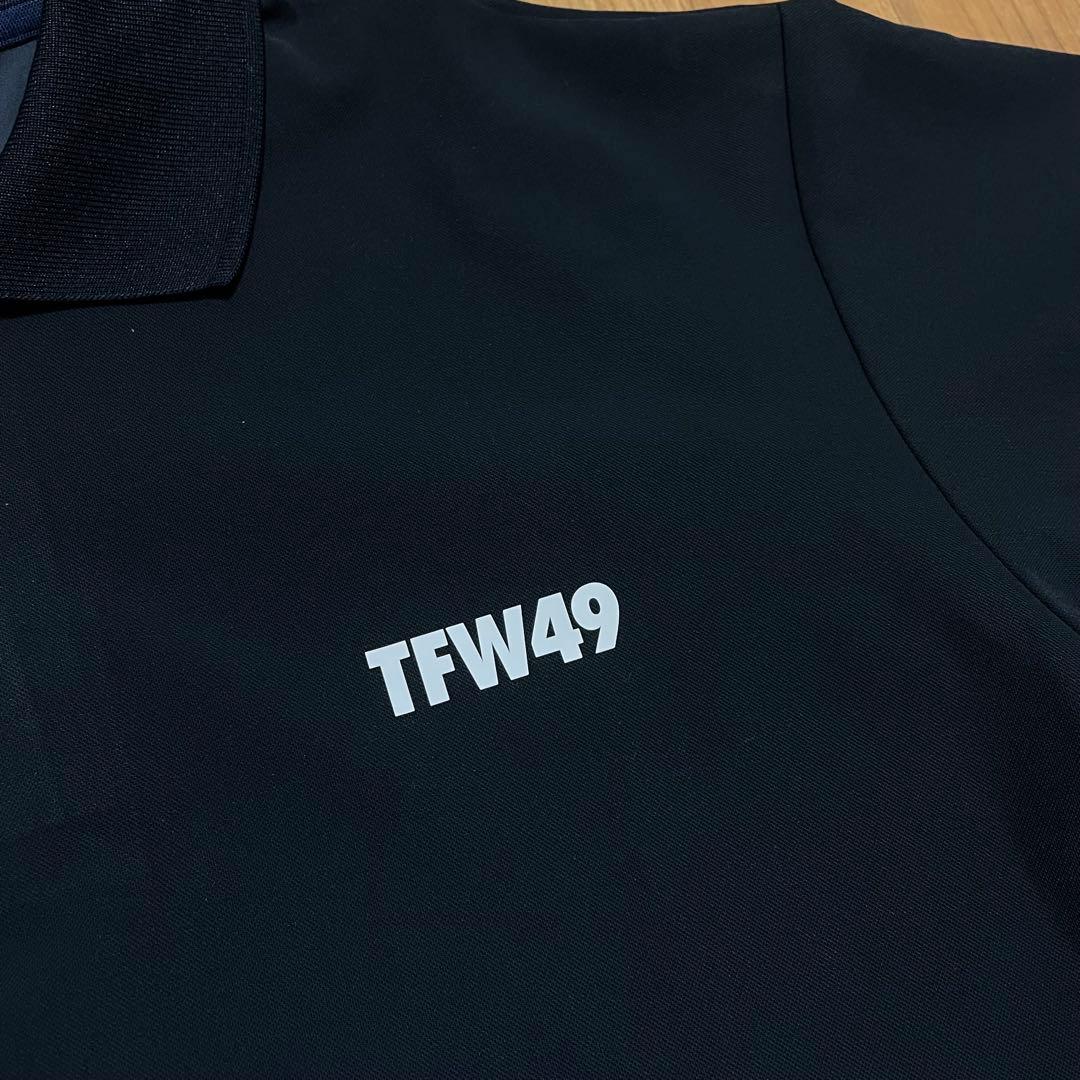定価3.6万　新品未使用　TFW49 ポロシャツ　ネイビー　L ゴルフ