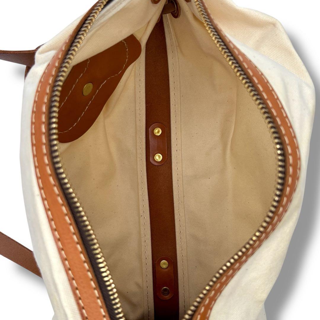 HERZ リュック キャンバス キナリ 帆布 ラティーゴ ベージュ - メルカリ