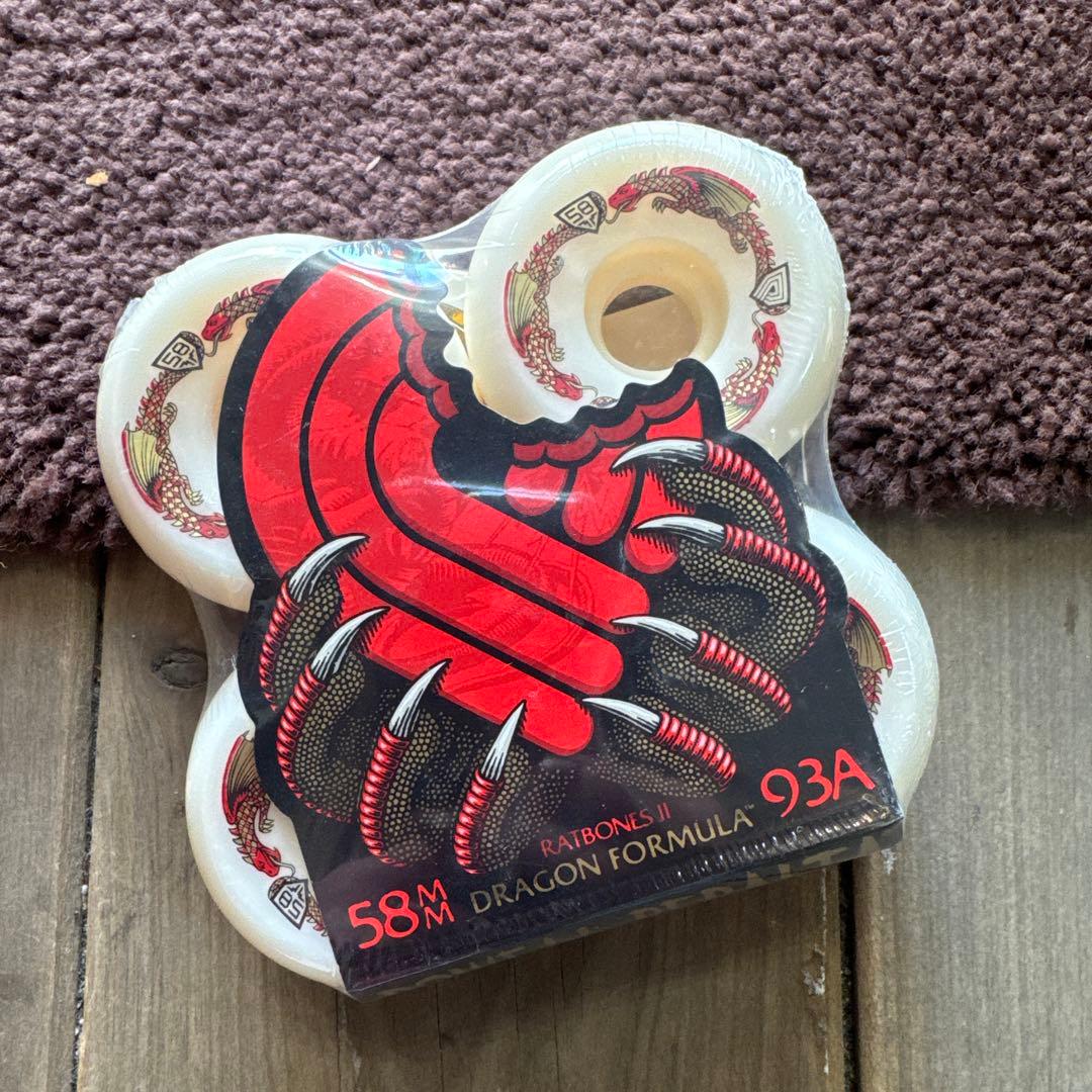 スケートボード Powell Peralta Rat Bones II 58mm 93A