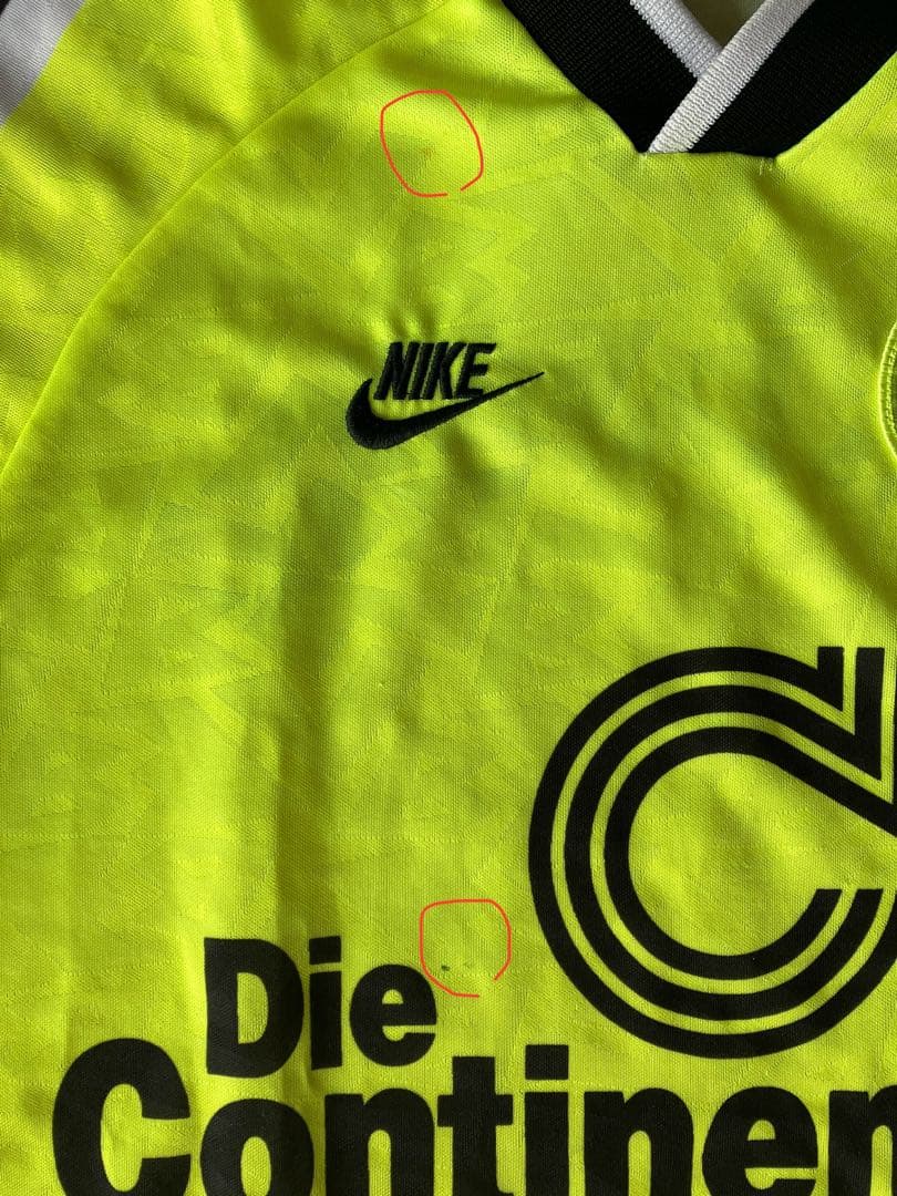 NIKE ボルシアドルトムント　1995-96ホームユニフォーム