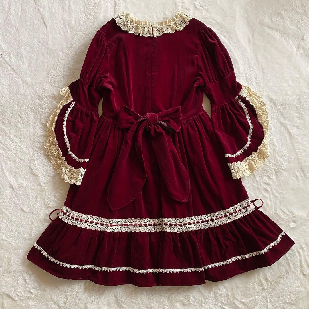 BABY THE STARS SHINE BRIGHT ベルベット　ドレスレース