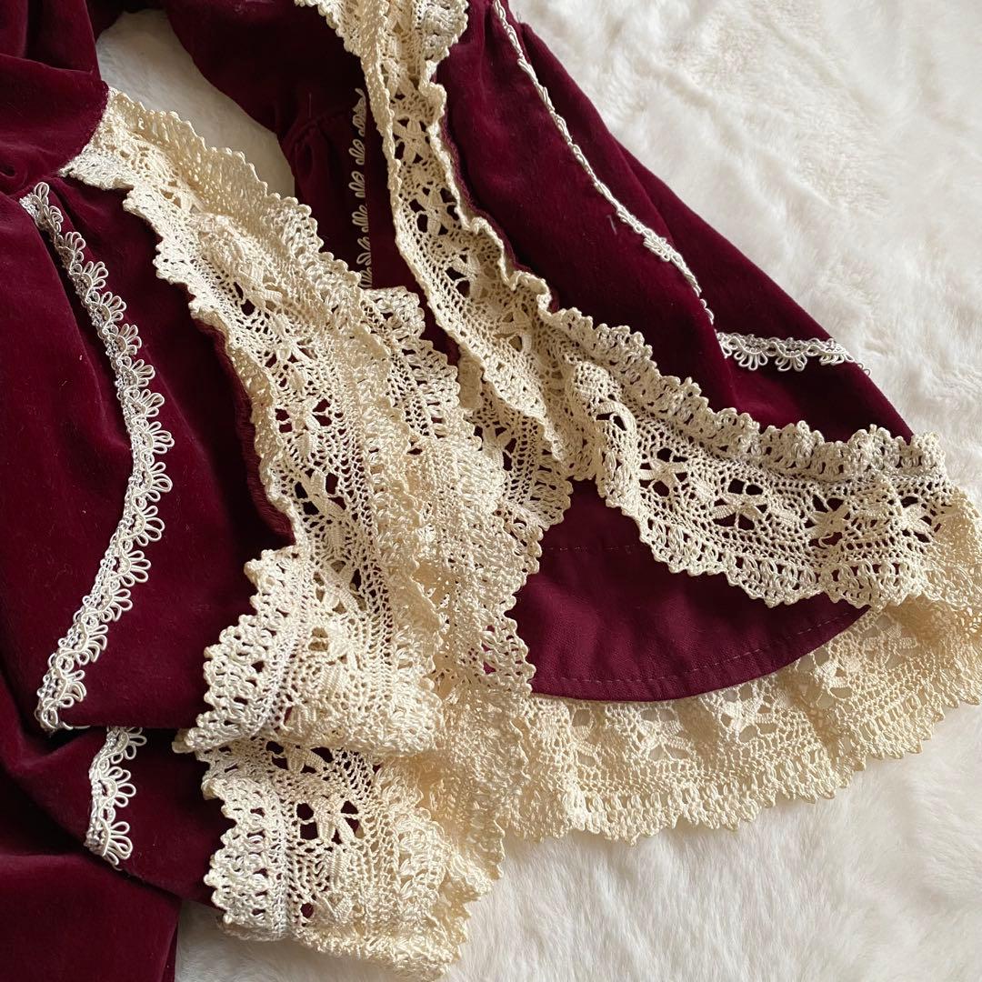 BABY THE STARS SHINE BRIGHT ベルベット　ドレスレース