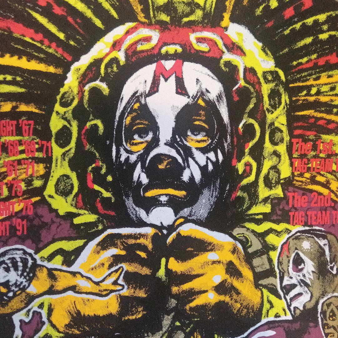 k*a様 ミル・マスカラスxロッキン・ジェリー・ビーン コラボポスター