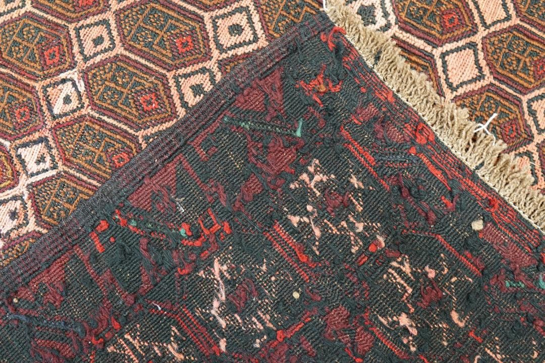 ペルシャ 手織りキリム 181×150 ヴィンテージラグ