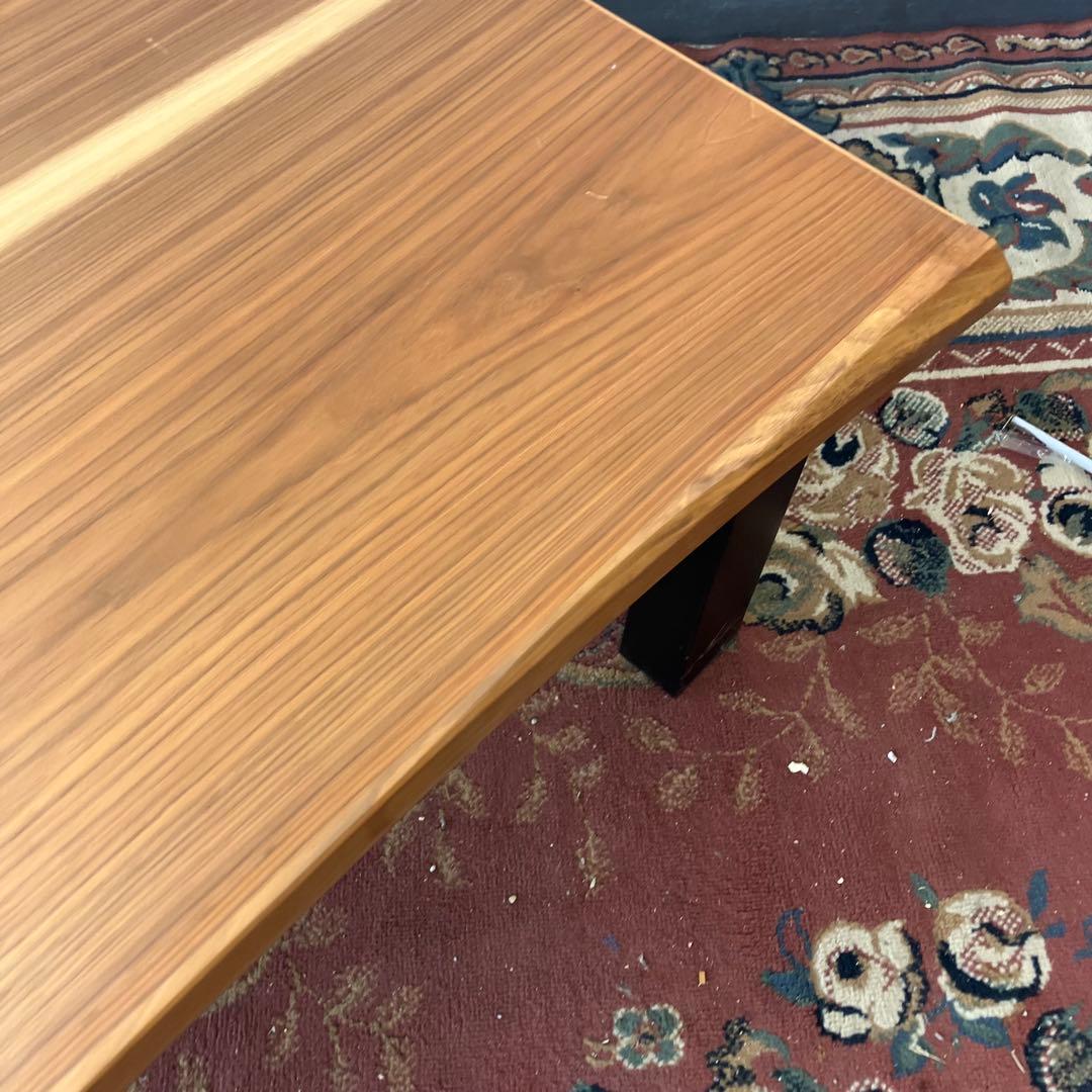 北欧レトロ 日美 木製コタツテーブル センターテーブル カフェテーブル こたつ