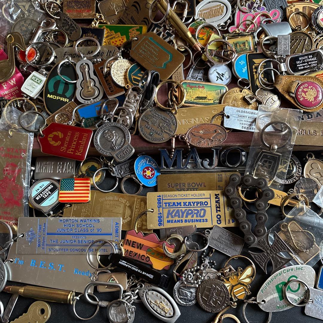 JUNK ／メタルキーチェーン／ まとめ売り／VINTAGE ／USA