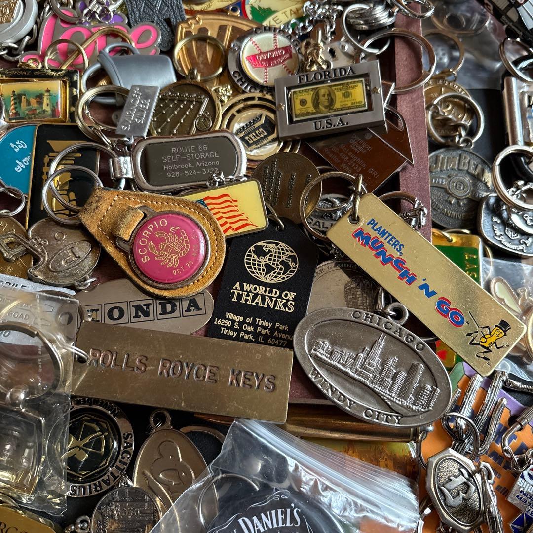 JUNK ／メタルキーチェーン／ まとめ売り／VINTAGE ／USA