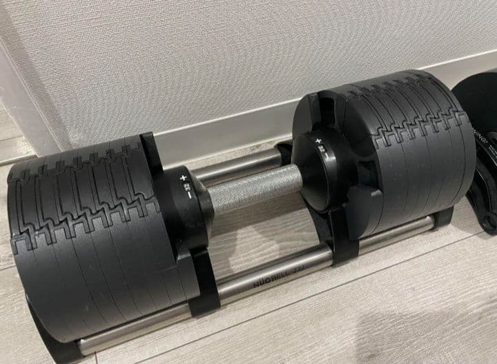 ②可変式ダンベル 2個セット