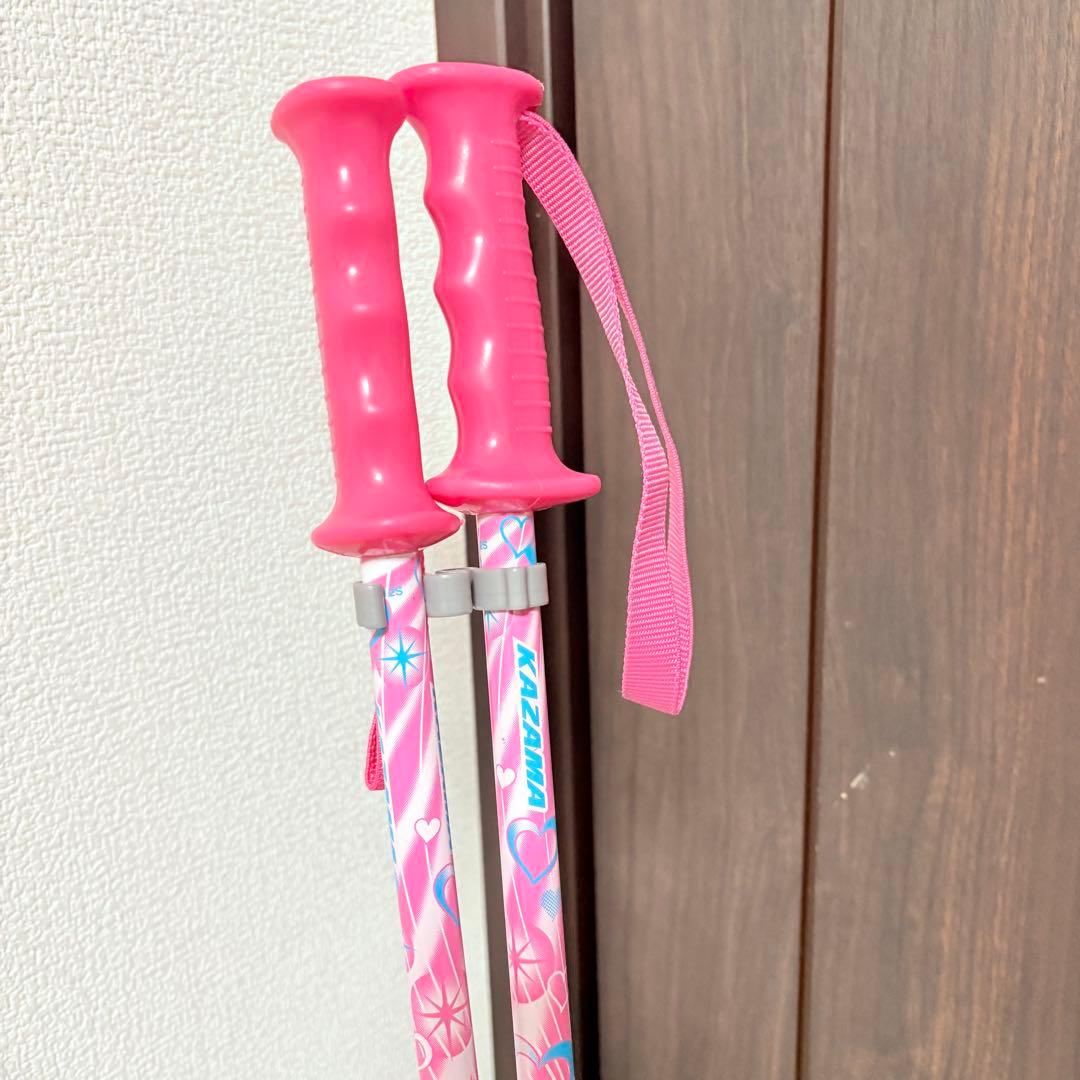 KAZAMA SPAXJ136 ジュニアスキー 3点セット女の子