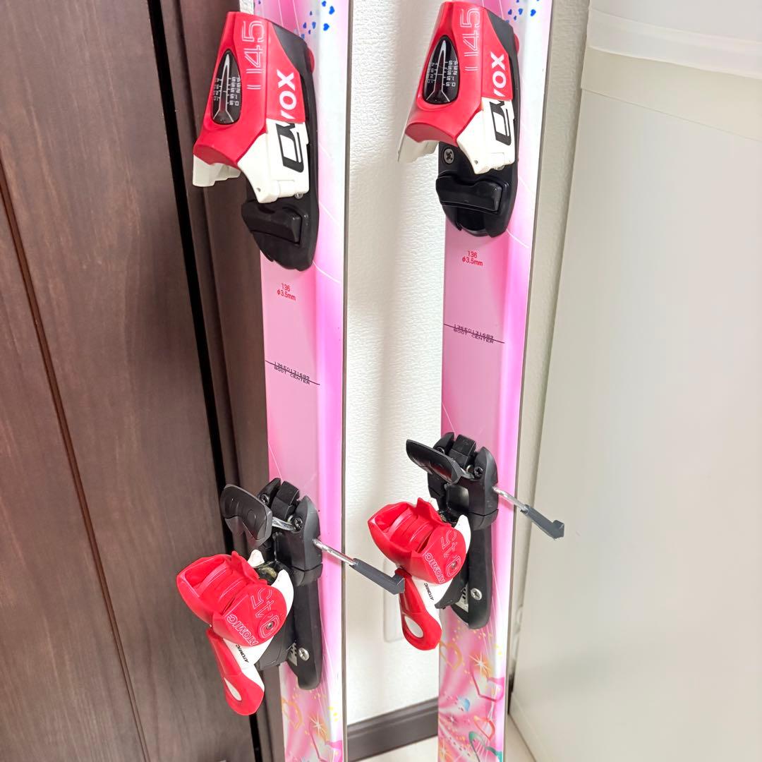 KAZAMA SPAXJ136 ジュニアスキー 3点セット女の子