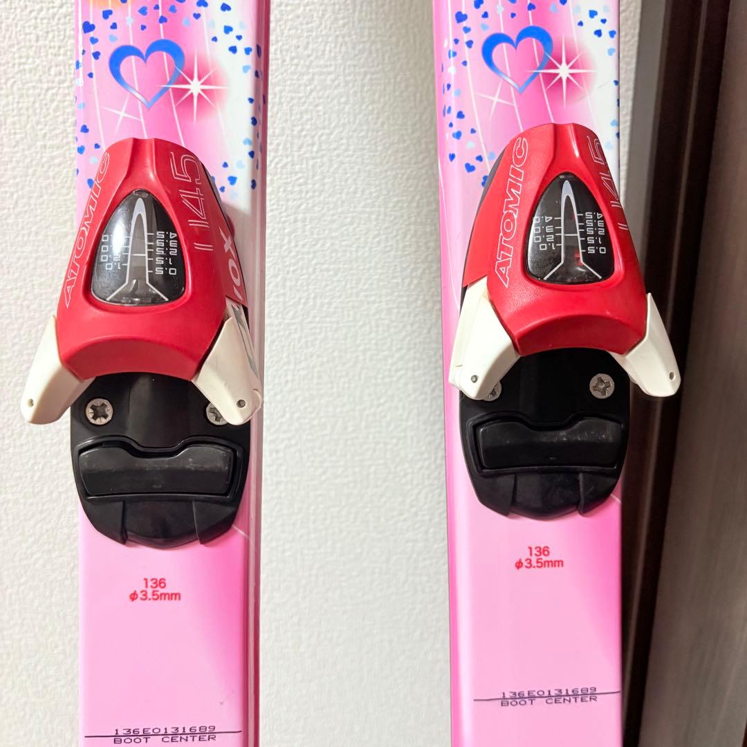 KAZAMA SPAXJ136 ジュニアスキー 3点セット女の子