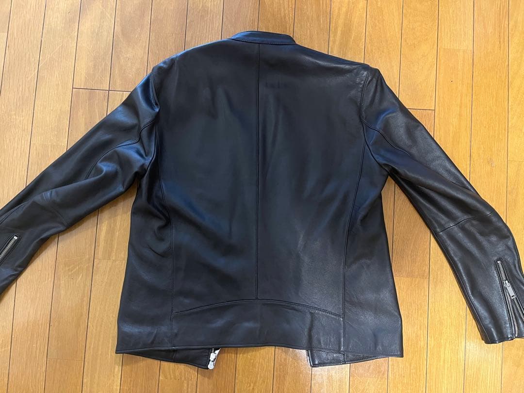 【@shigeyangさま用】STUDIOUS 黒 レザーライダースジャケット