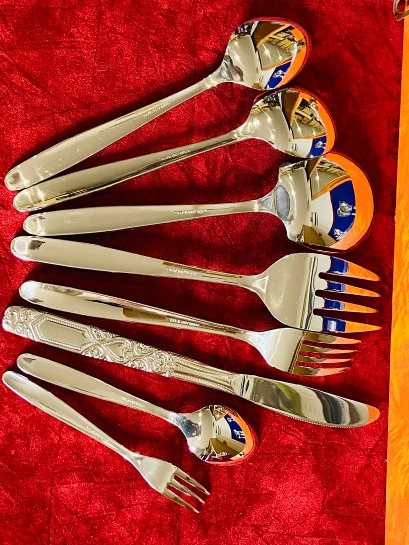 三越ステンレススチールカトラリーセット 37点